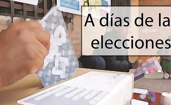 a días de las elecciones